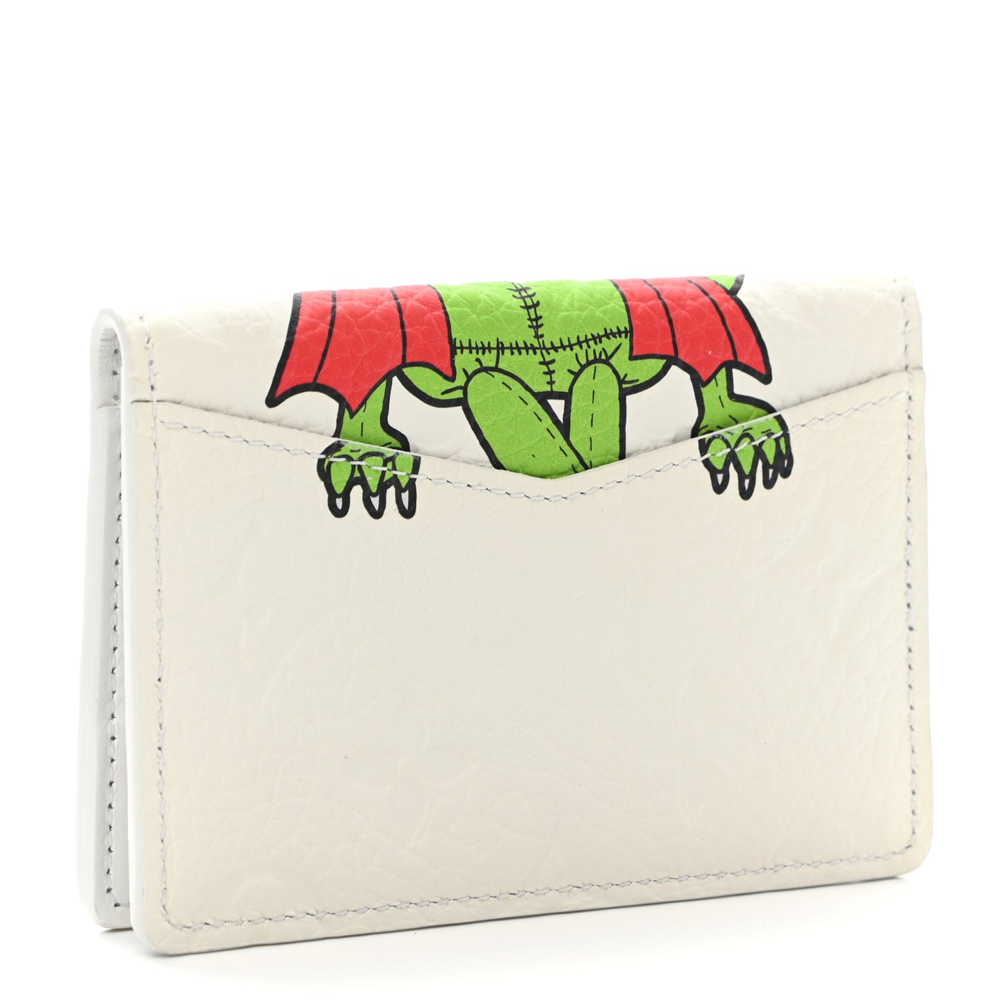 Taurillon Monogram LV Friends Pocket Organizer White