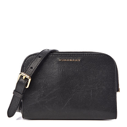 Burberry Grain Calfskin Small Crossbody Bag Black 1 of 14