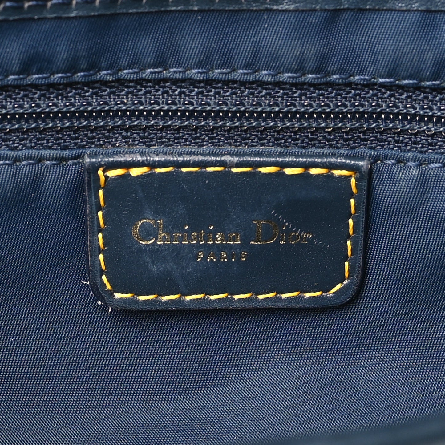 Monogram Saddle Bag Blue