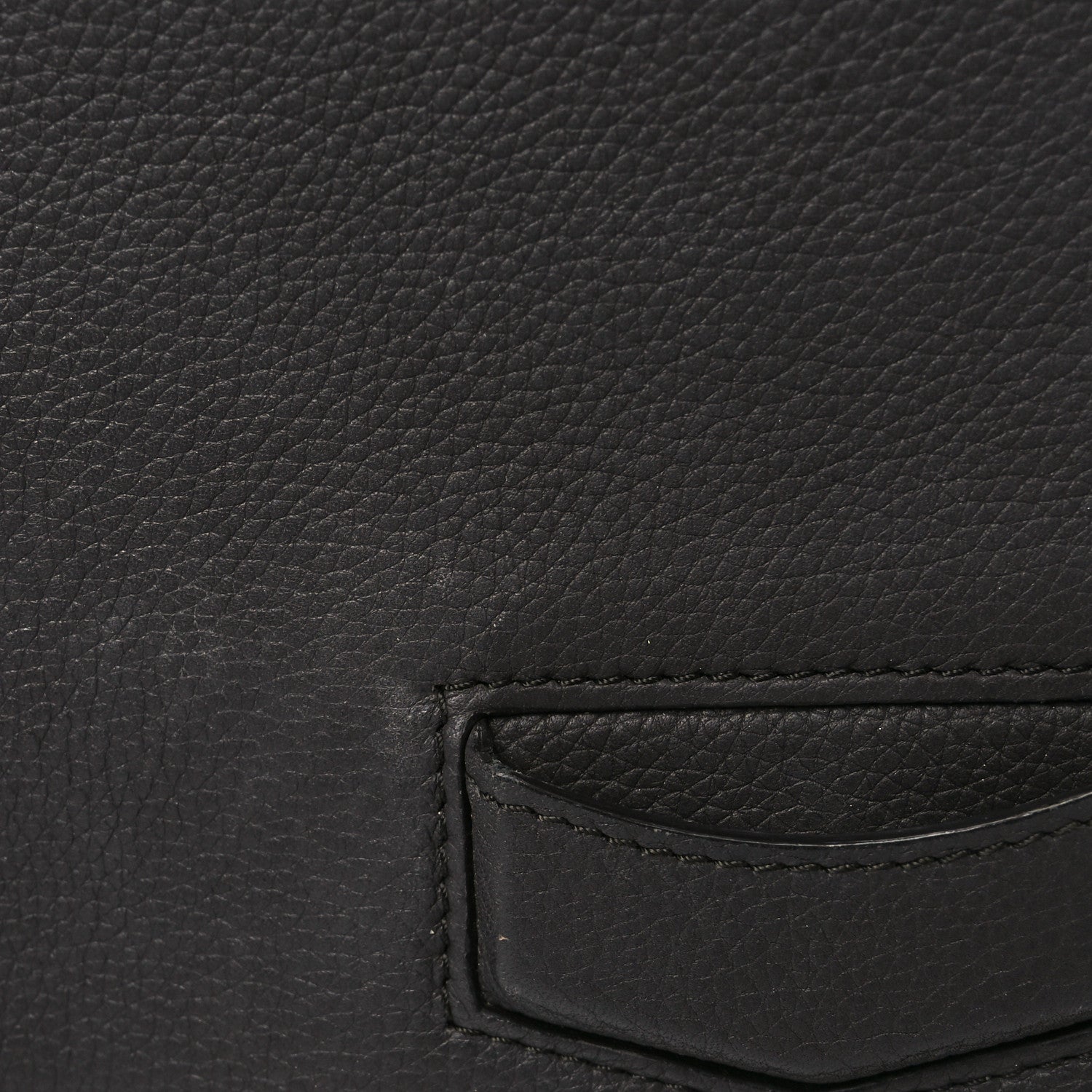 Celine Baby Grained Calfskin Small Trotteur Dark Taupe 8 of 9