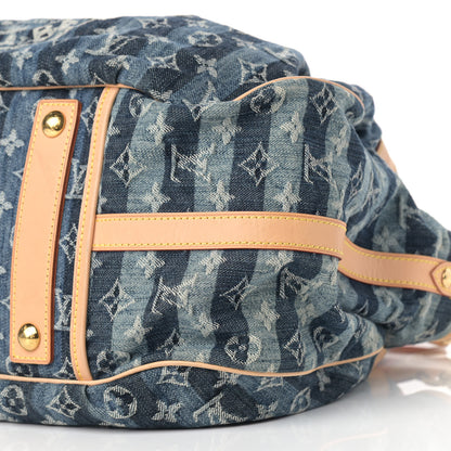 Louis Vuitton Denim Raye Cabas GM 9 of 19