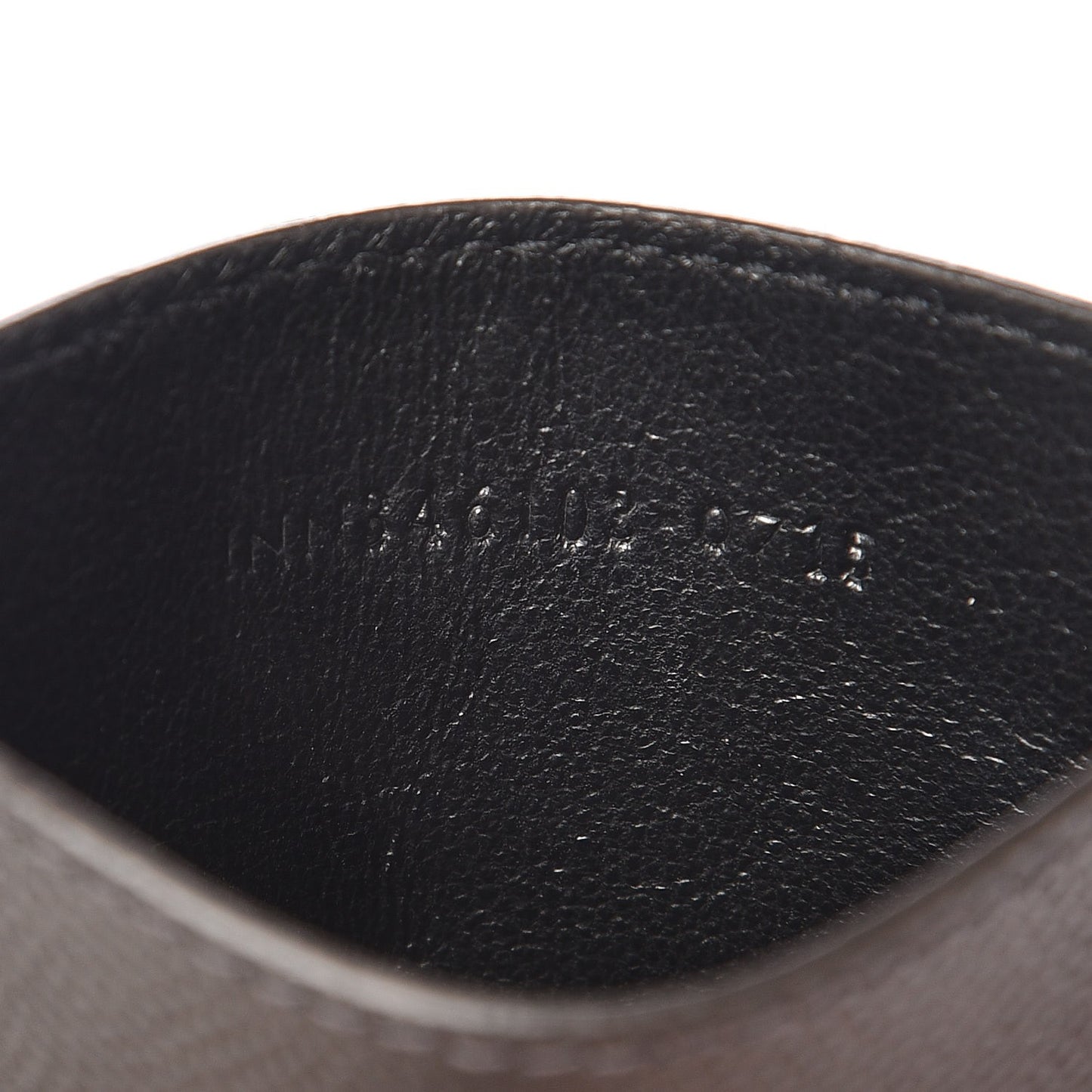 Grain De Poudre Card Holder Dark Anthracite