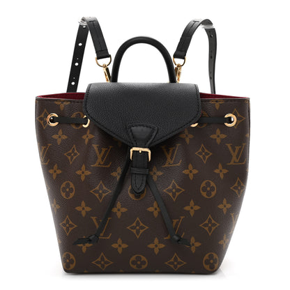 Louis Vuitton Monogram BB Montsouris NM Backpack Black 1 of 9