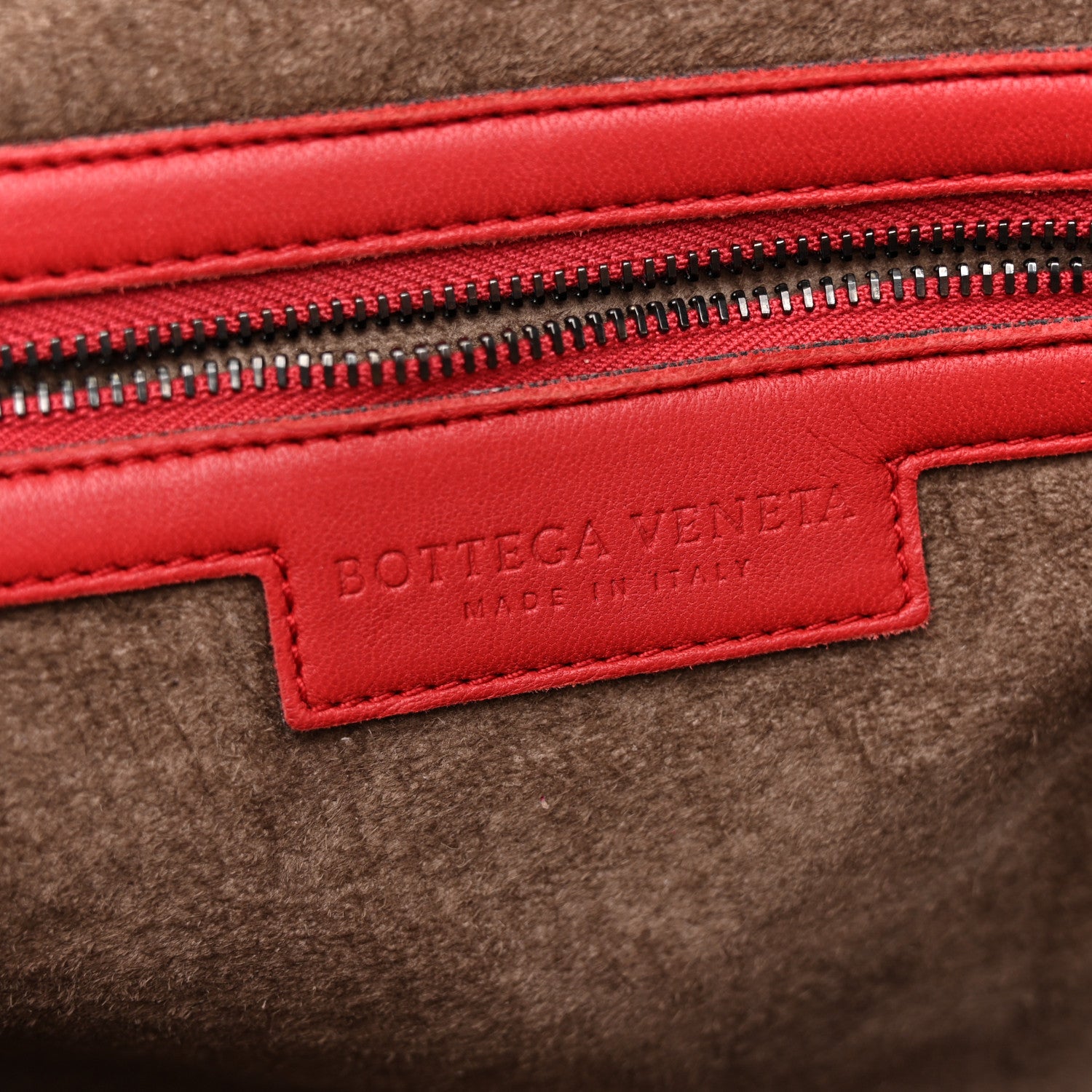 Bottega Veneta Nappa Intrecciato Nodini Crossbody Messenger Red 6 of 13