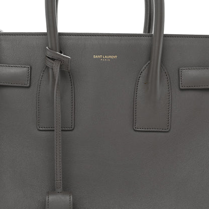 Saint Laurent Calfskin Small Sac De Jour Fog 7 of 13