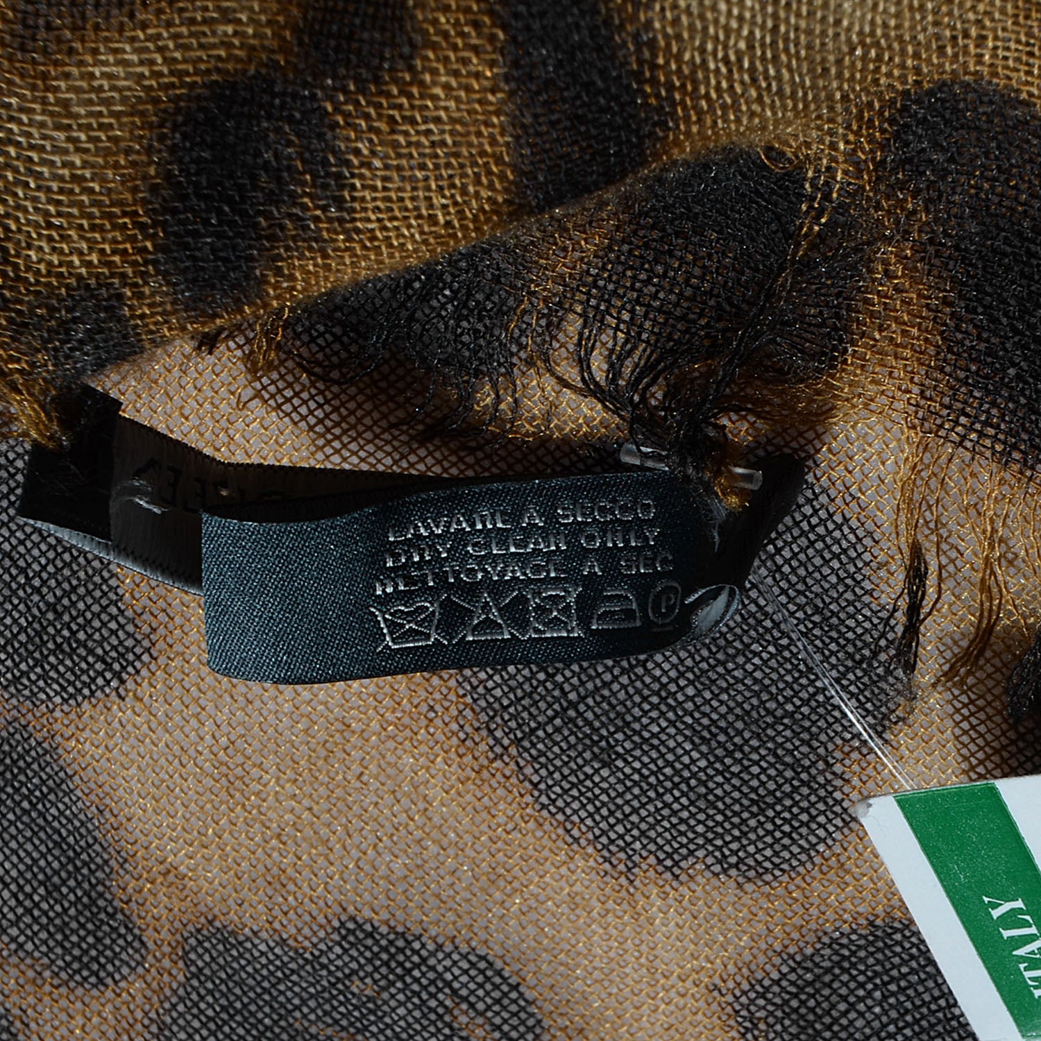 Alexander McQueen Cashmere Silk Leopard Skull Pashmina Scarf 5 of 6