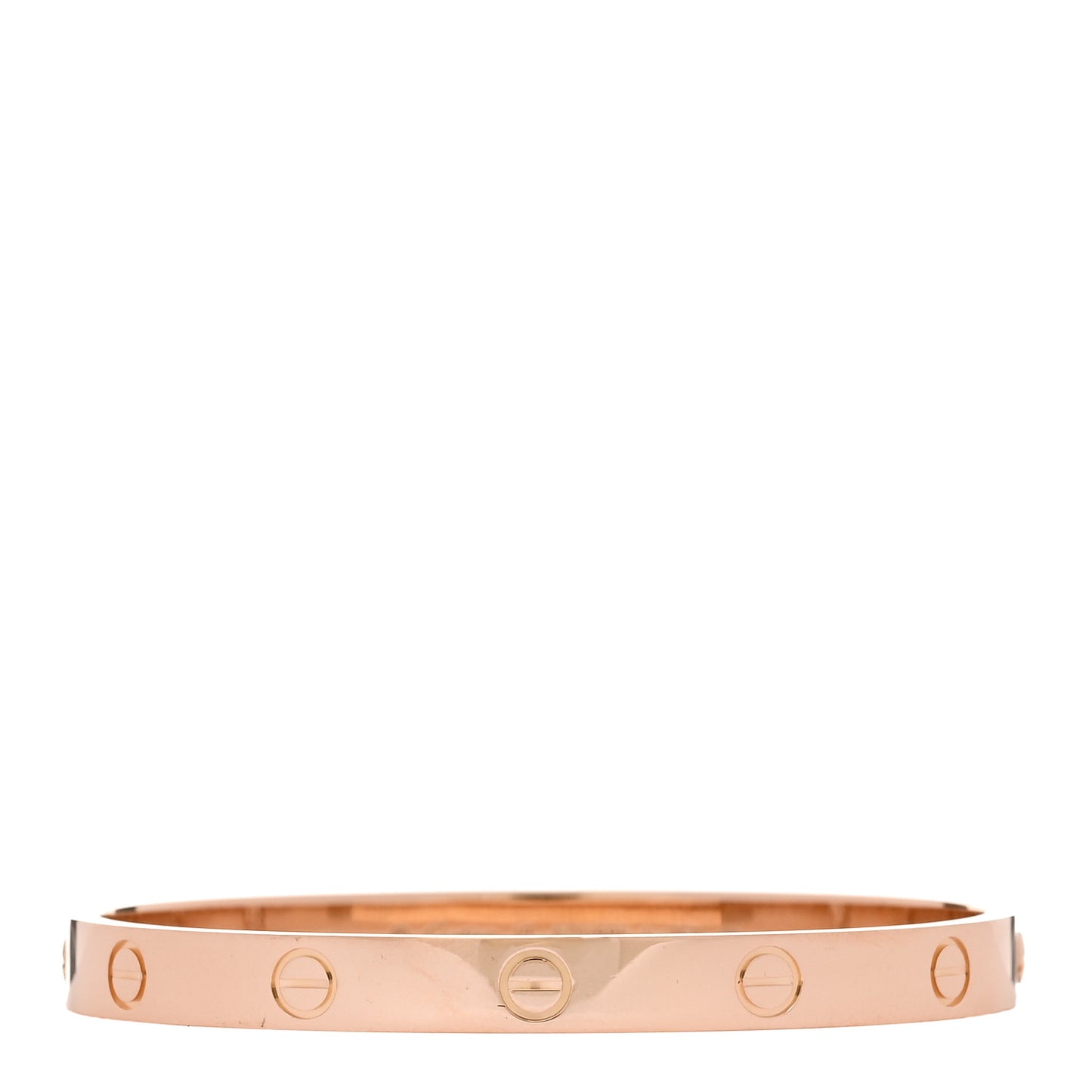 18K Pink Gold LOVE Bracelet 17