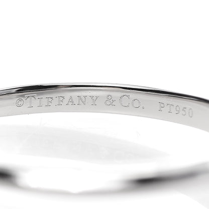 Tiffany Platinum Diamond .40ct Solitaire Engagement Ring 56 7.5 6 of 8