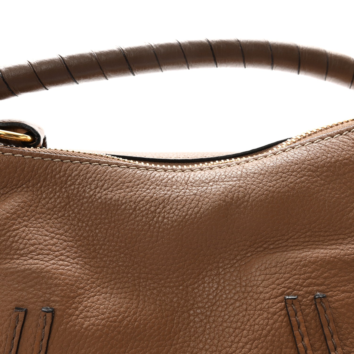 Chloe Calfskin Medium Marcie Satchel Nut 7 of 9