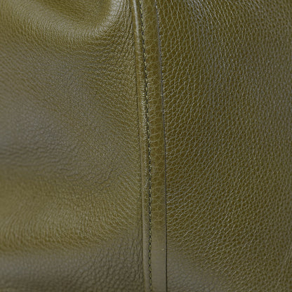 Gucci Pebbled Calfskin Tote Dark Green 9 of 15