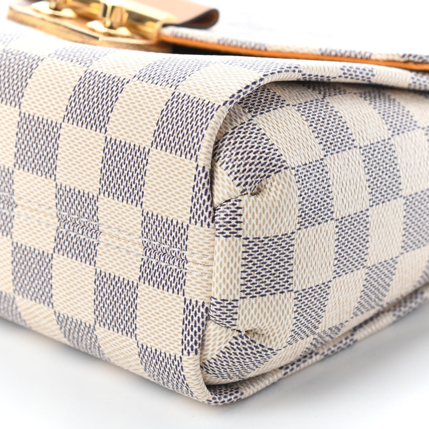 Damier Azur Braided Croisette Rose