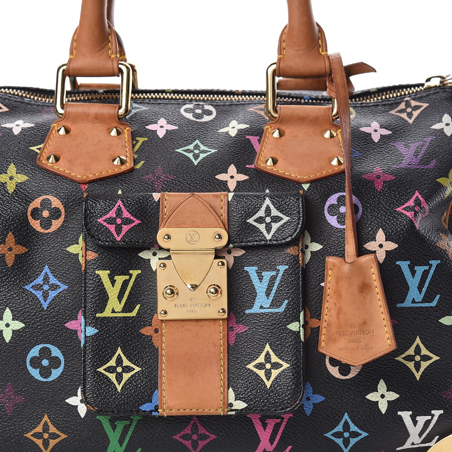 Monogram Multicolor Speedy 30 Black
