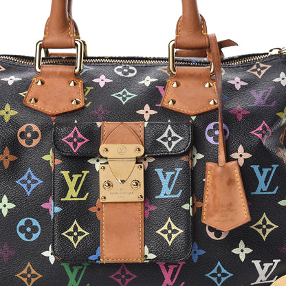 Louis Vuitton Monogram Multicolor Speedy 30 Black 13 of 17