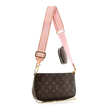 Louis Vuitton Monogram Multi Pochette Accessories Rose Clair 3 of 10