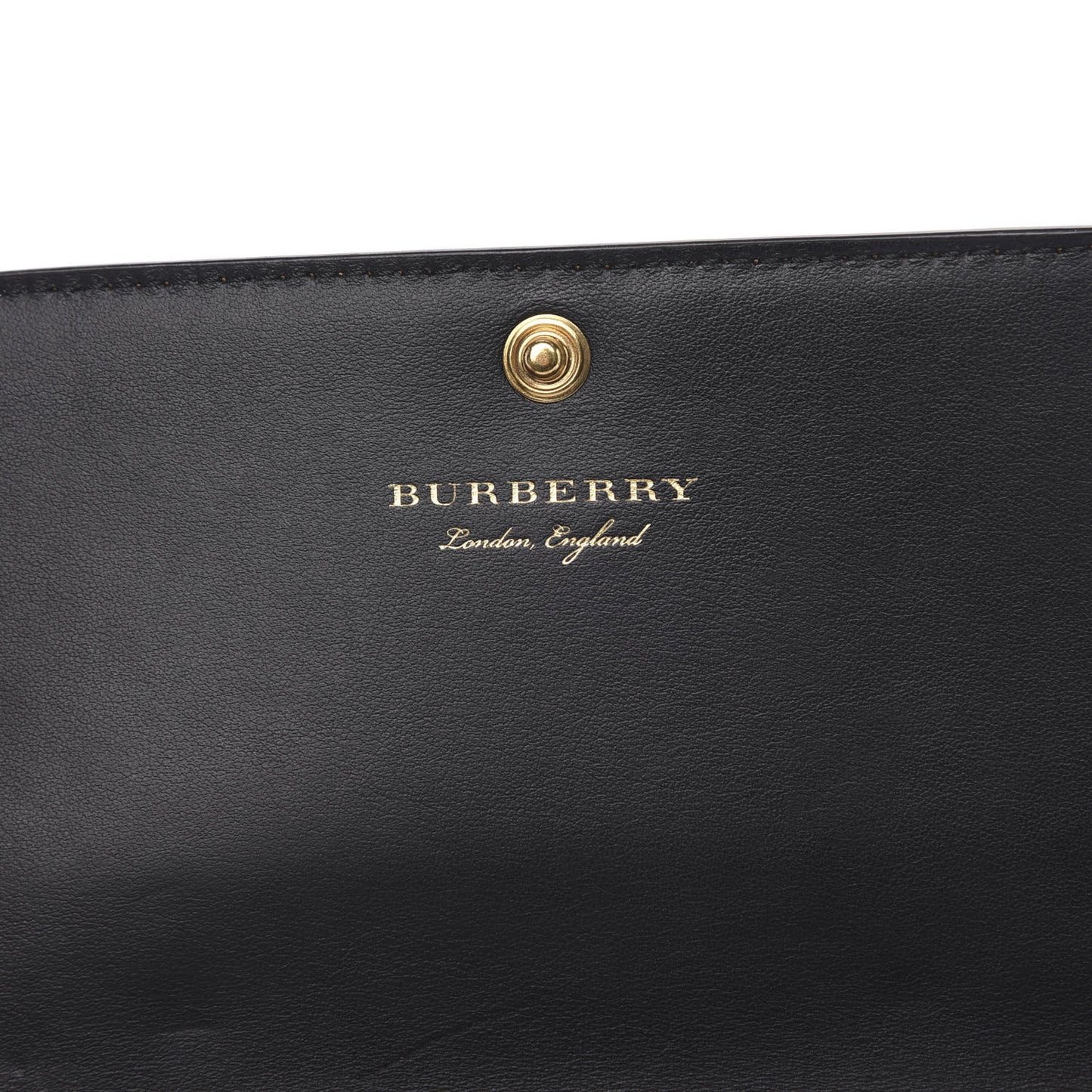 Vintage Check Continental Wallet Black