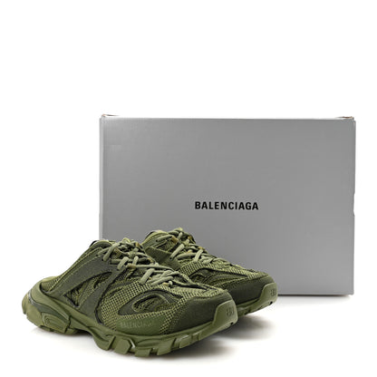 Balenciaga Mesh Rubber Mens Track Mules 41 Kaki 9 of 9