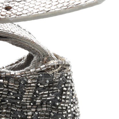 Fendi Beaded Small Oyster Silver 10 of 10