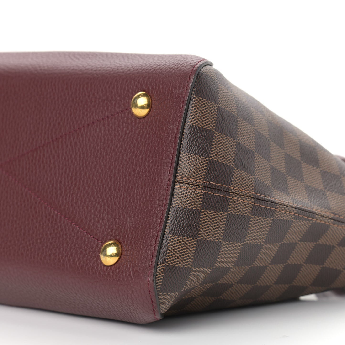 Damier Ebene Cuir Taurillon Hyde Park Fuchsia