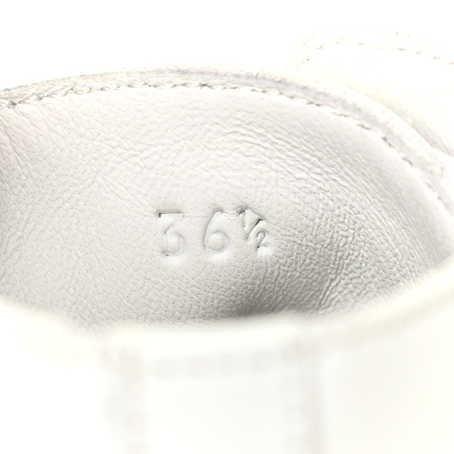 Calfskin Womens Climb Sneakers 36.5 White