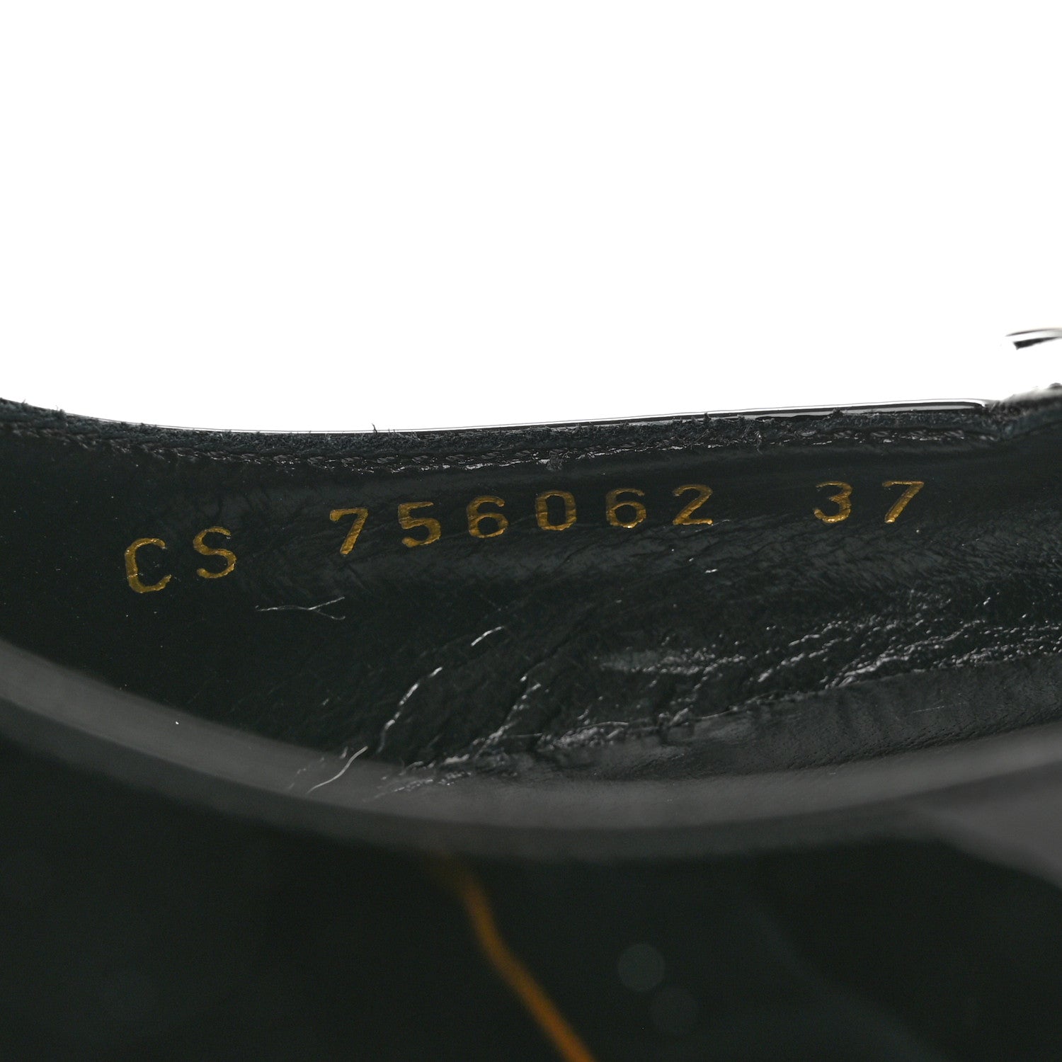 Saint Laurent Vernice Grupy Avenue 95 Slingback Pumps 37 Black 9 of 10