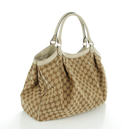 Gucci Monogram Large Sukey Tote Off White 3 of 7