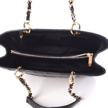 Chanel Caviar Quilted Grand Shopping Tote GST Black 5 of 9