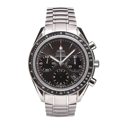 Omega Stainless Steel 40mm Speedmaster Date Chronograph Automatic Watch Grey 323.30.40.40.06.001 1 of 7