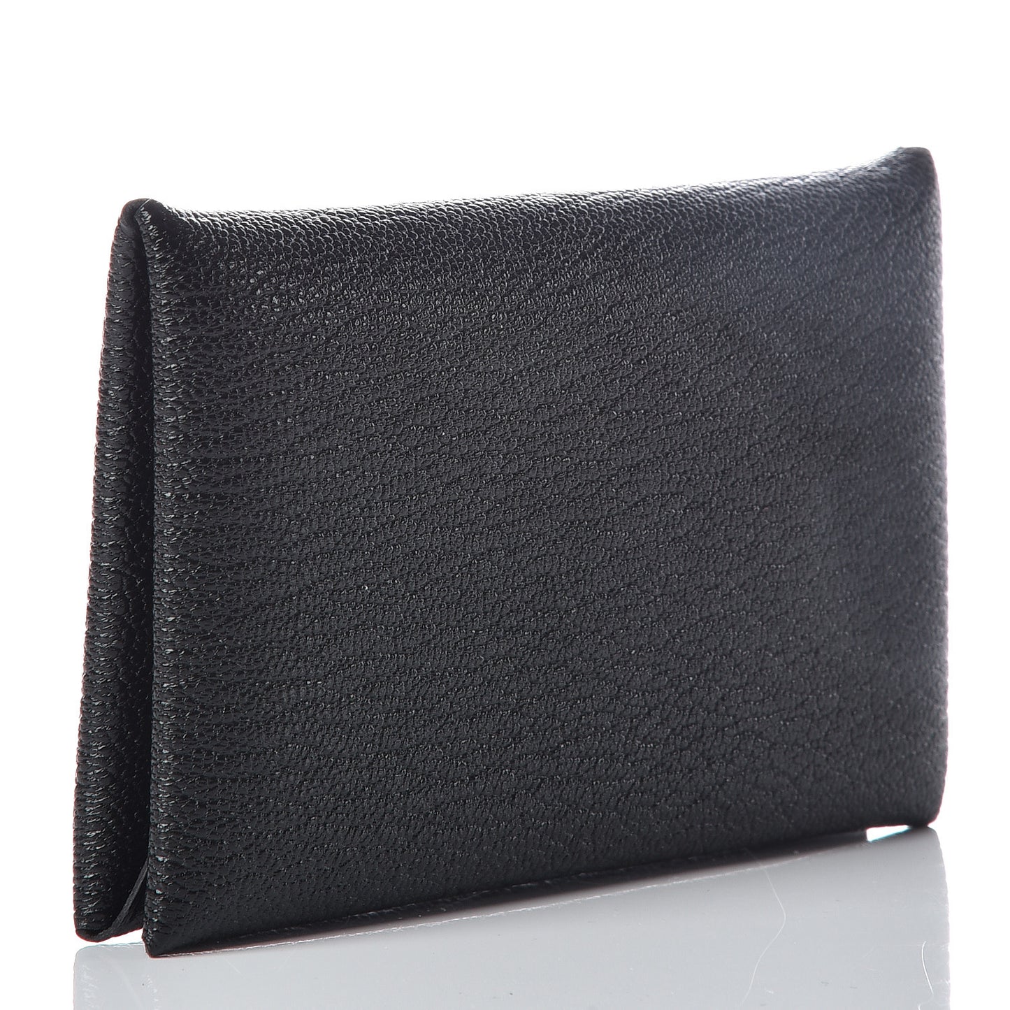 Chevre Mysore Calvi Card Case Black
