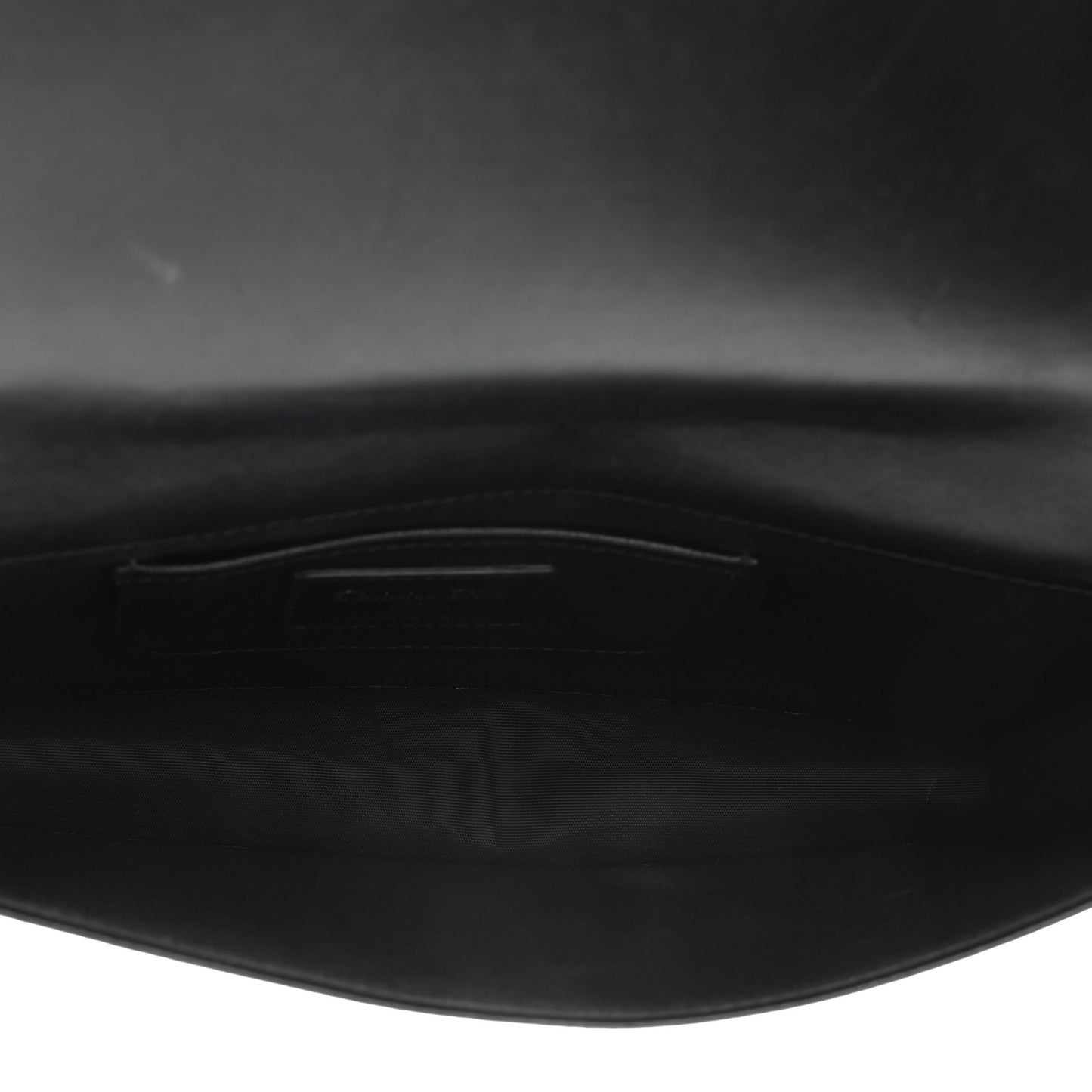 Lambskin Cannage Lady Dior Convertible Clutch Black