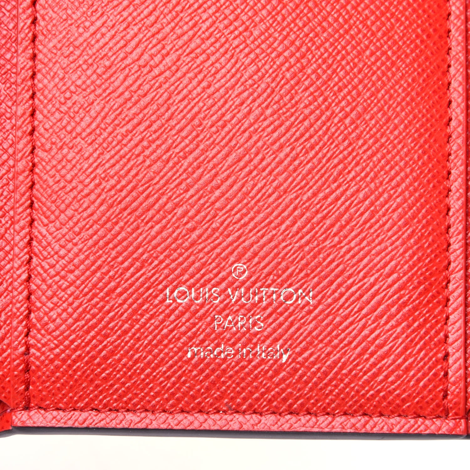 Louis Vuitton Monogram Escale Victorine Wallet Red 8 of 9