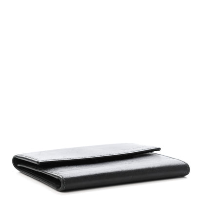 Prada Vitello Flap Wallet Black 3 of 4