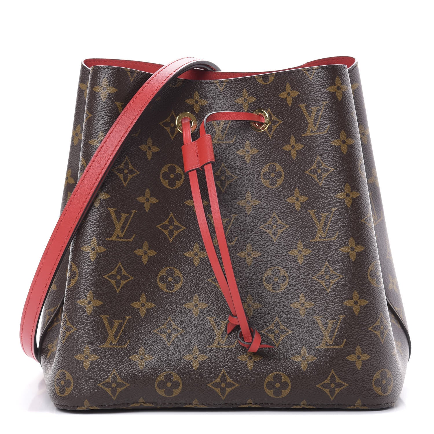 Louis Vuitton Monogram Neonoe MM Coquelicot 1 of 12