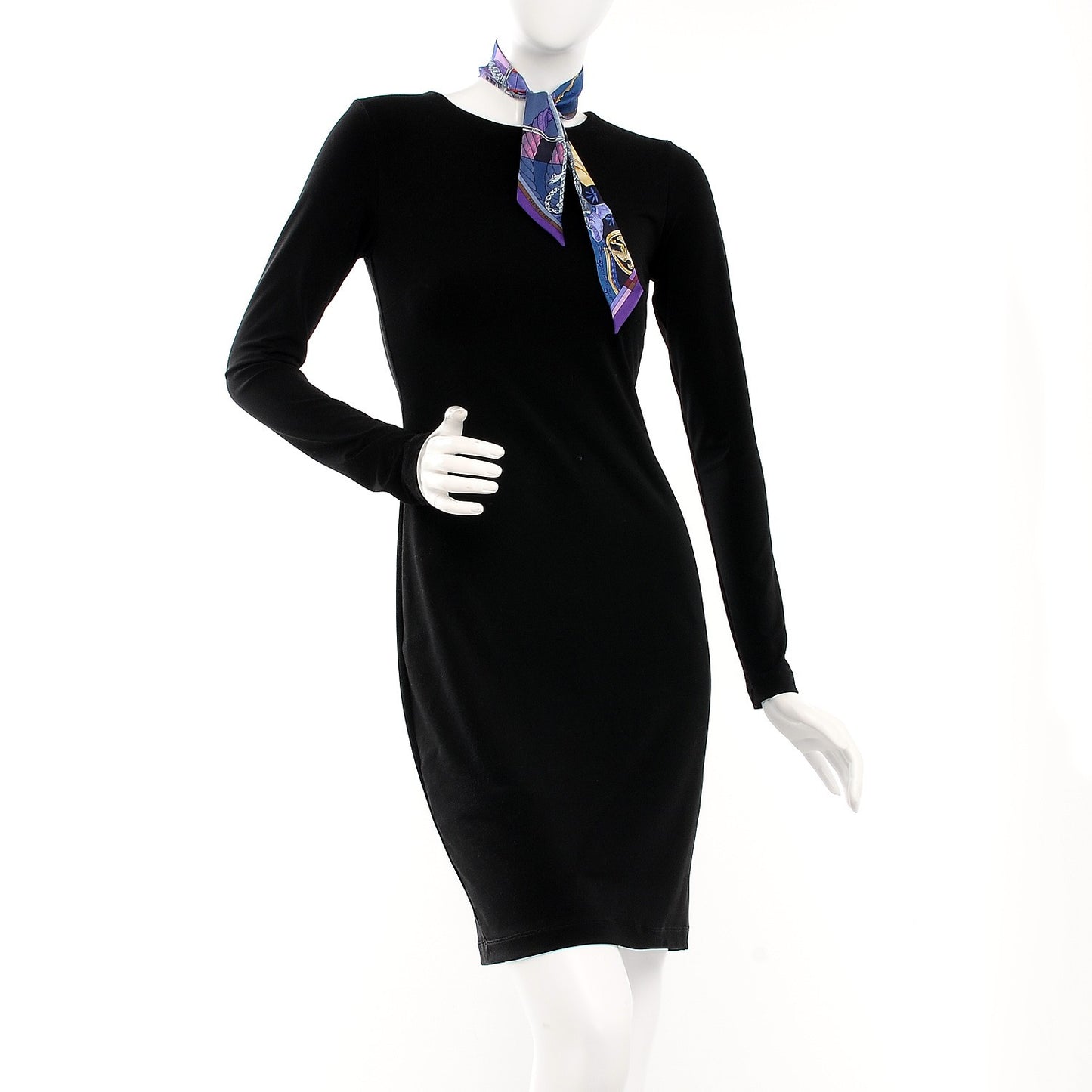 Silk Cavalleria D'Etriers Twilly Violet Bleu Rose