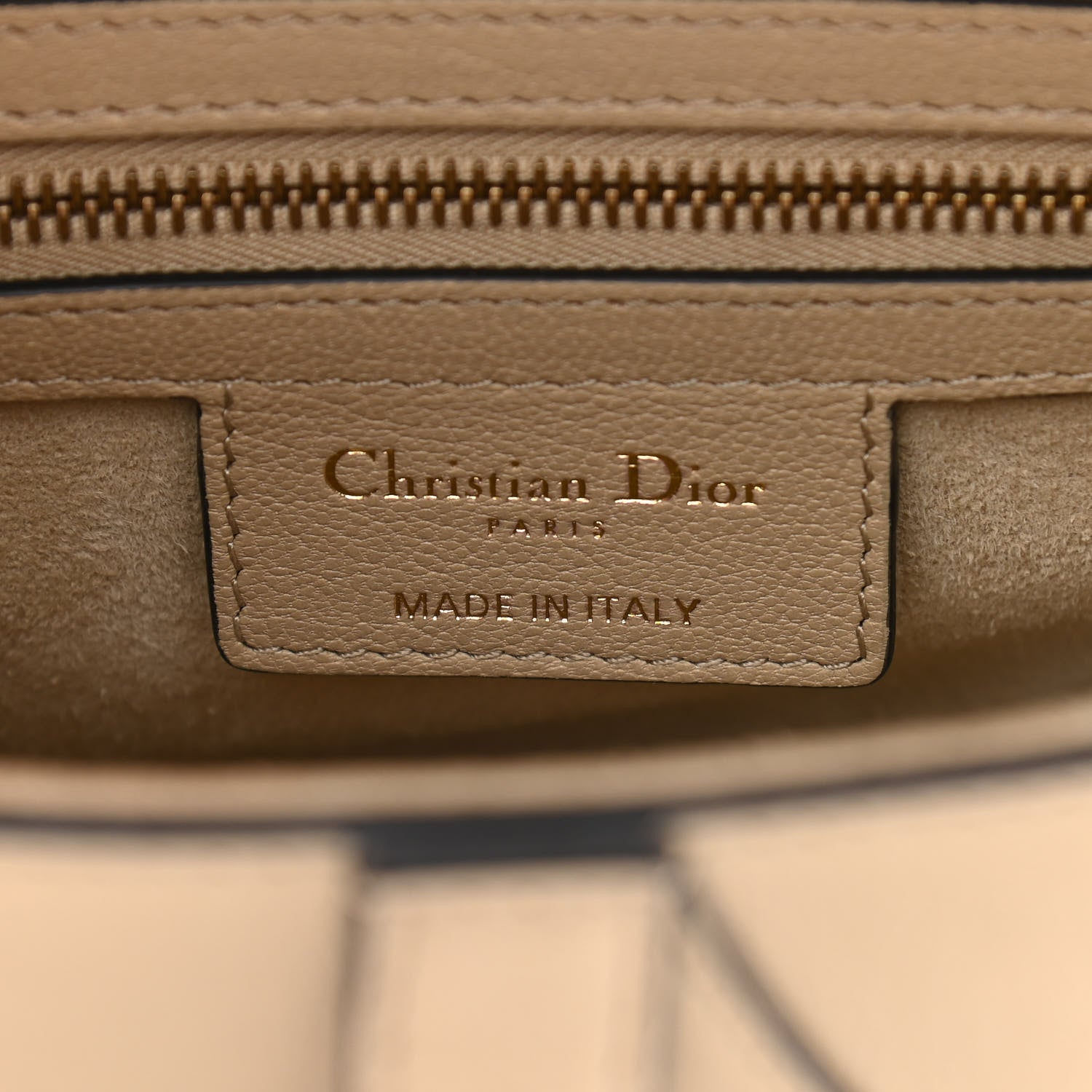 Christian Dior Shiny Goatskin Saddle Bag Corda 6 of 10