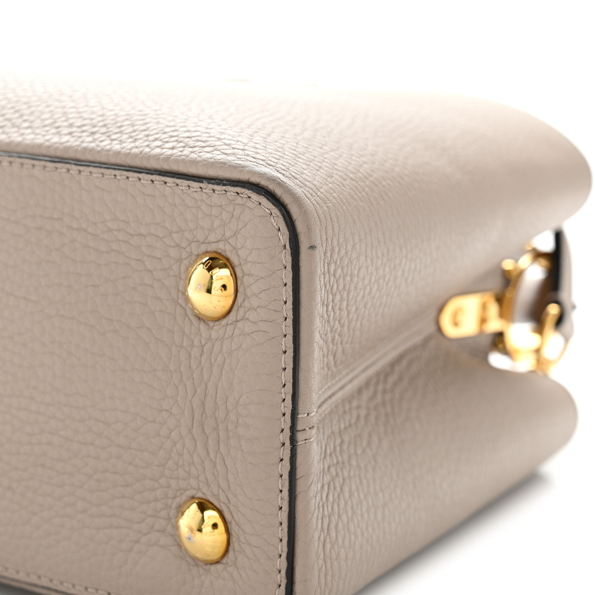Louis Vuitton Taurillon Capucines PM Galet 12 of 13