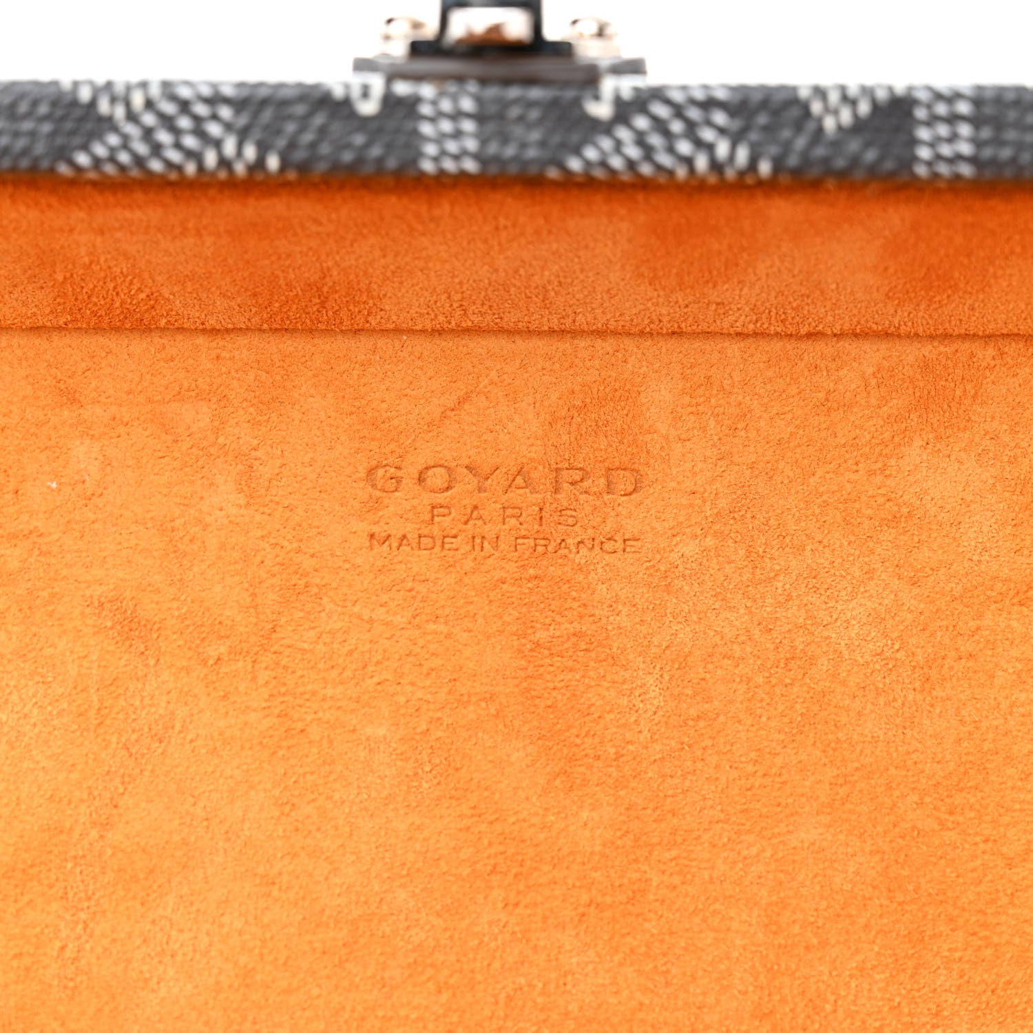 Goyard Goyardine Grand Hotel Trunk Bag Grey 7 of 10