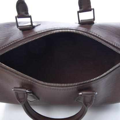 Louis Vuitton Epi Speedy 25 Moka 5 of 9