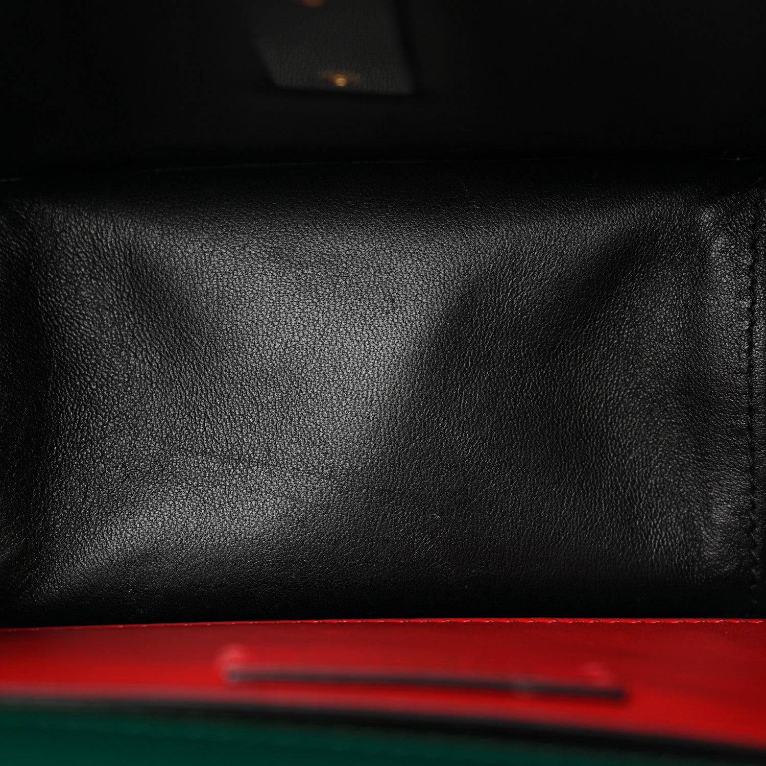 Valentino Garavani Grainy Calfskin Small VSling Shoulder Bag English Green 5 of 12