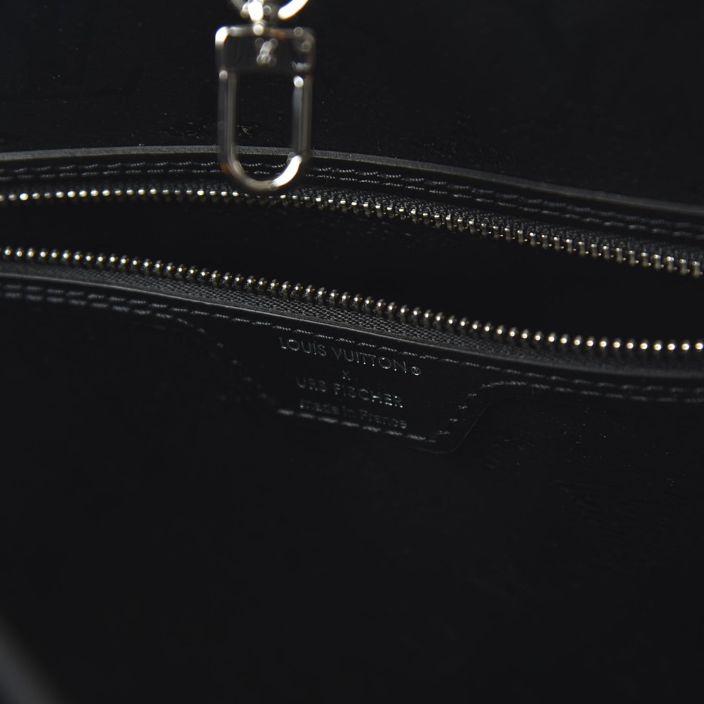 X UF Tufted Monogram Neverfull MM Black White