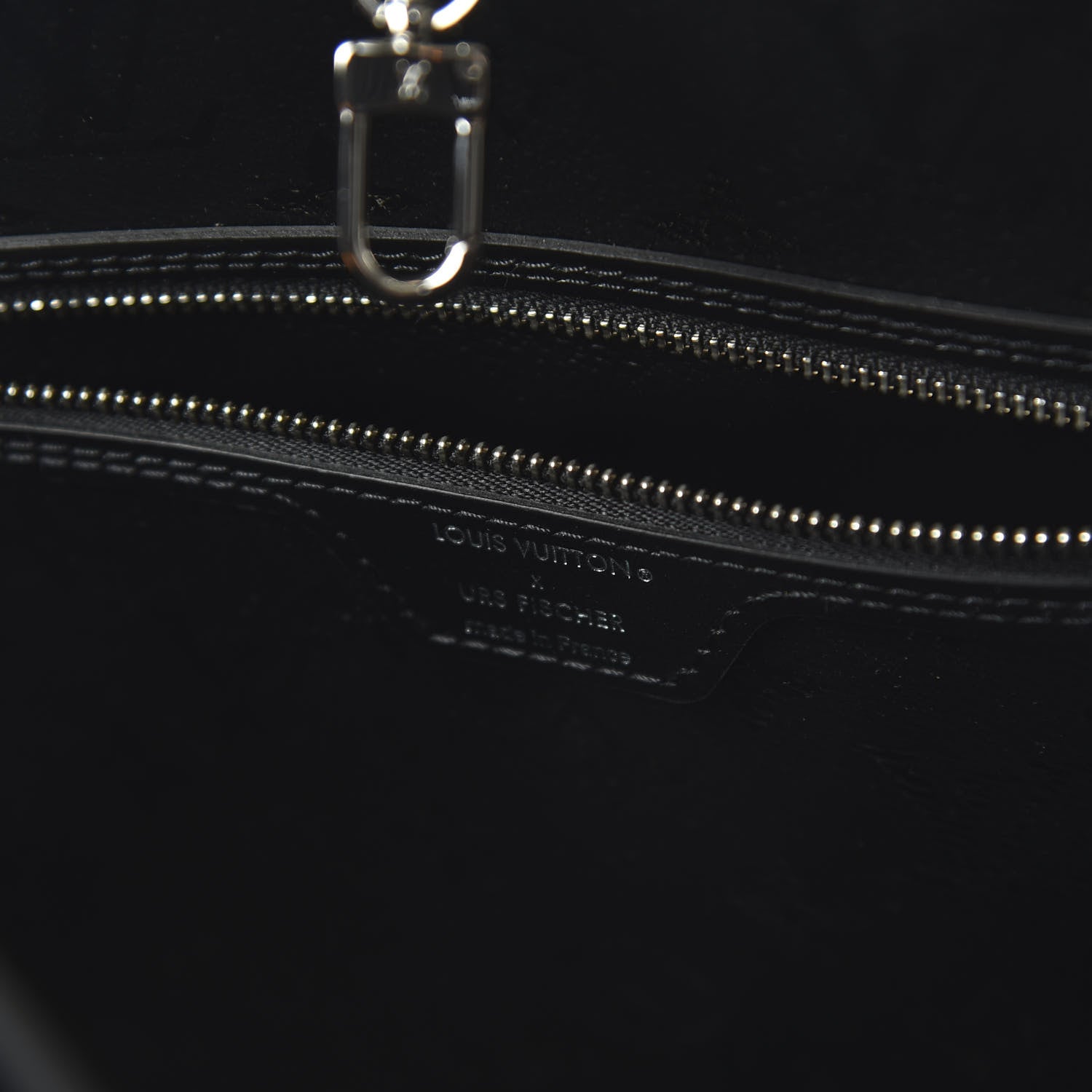 Louis Vuitton X UF Tufted Monogram Neverfull MM Black White 8 of 11