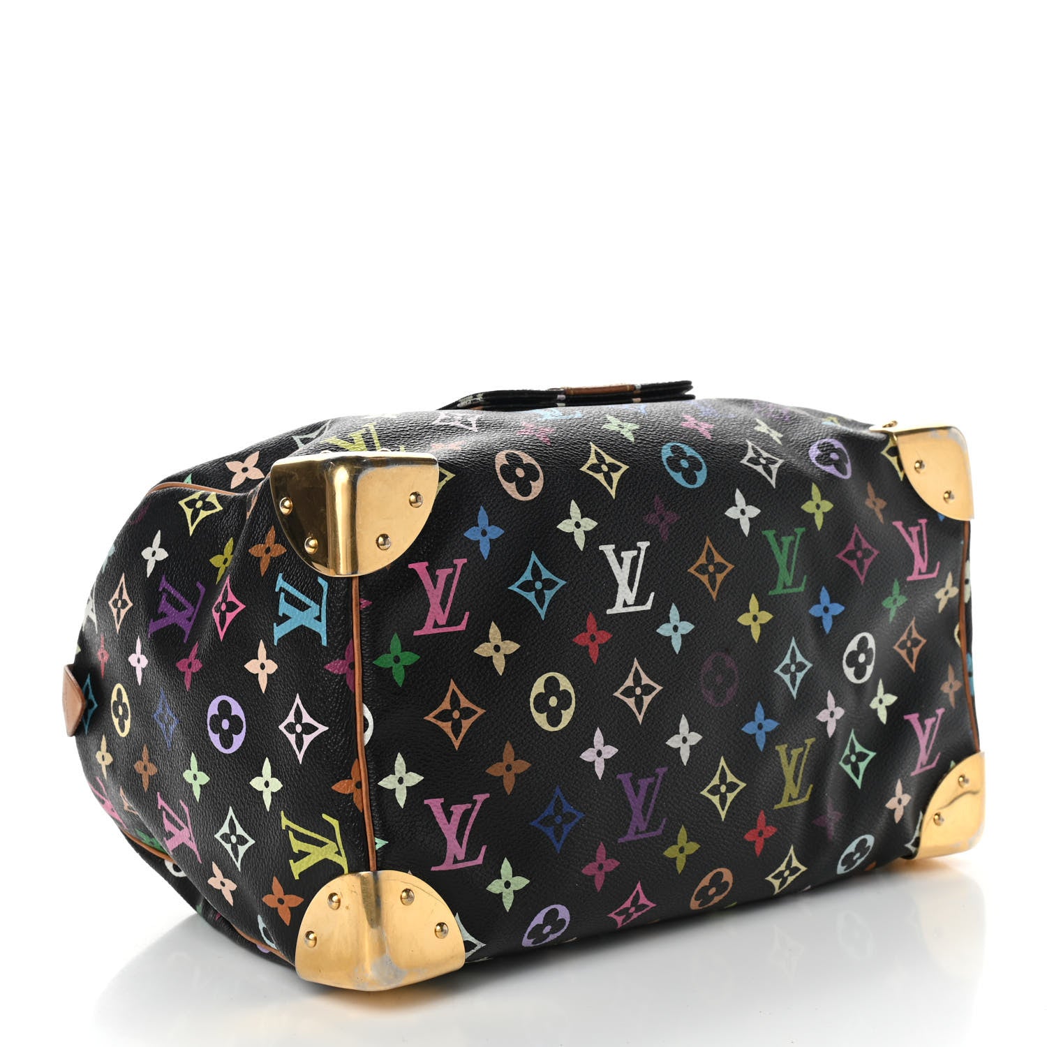 Louis Vuitton Monogram Multicolor Speedy 30 Black 4 of 15