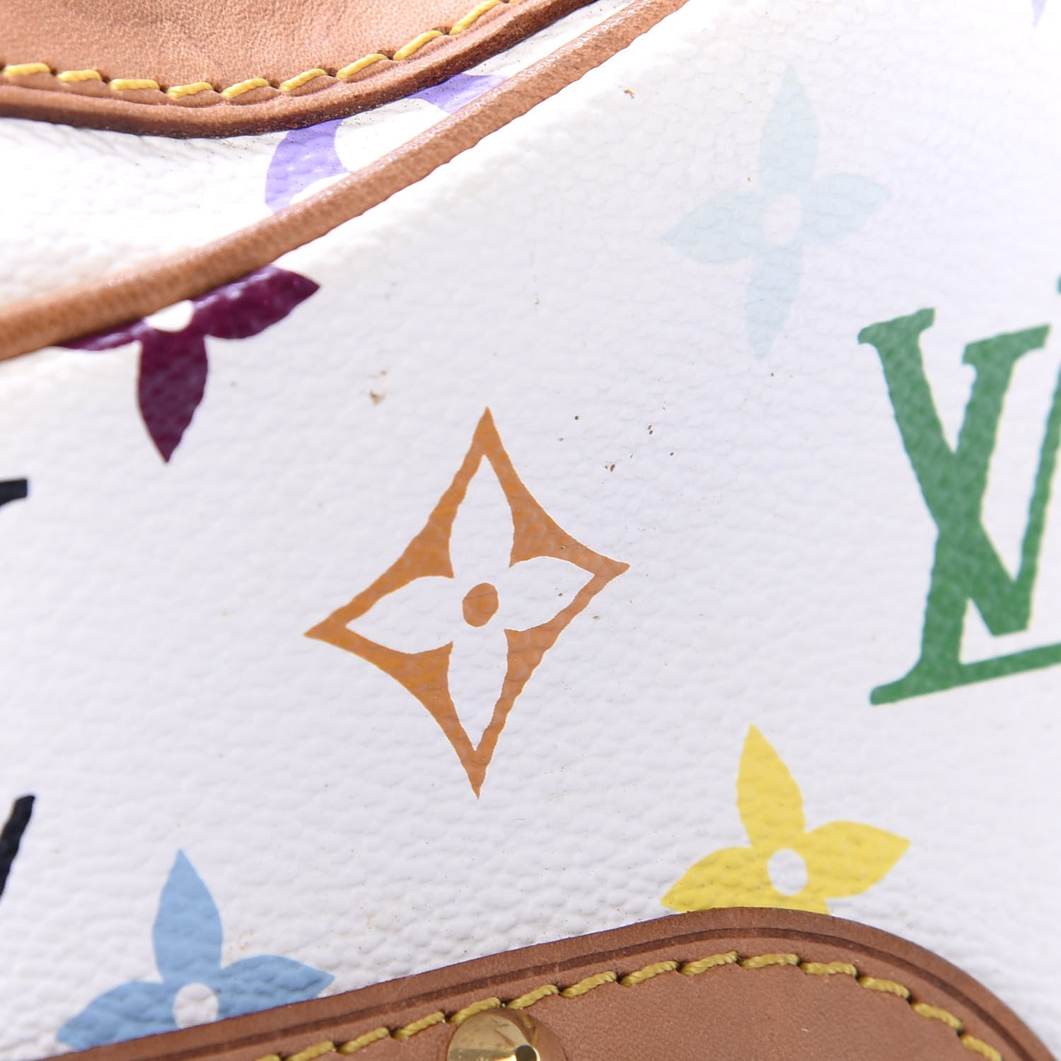 Louis Vuitton Monogram Multicolor Boulogne White 16 of 19