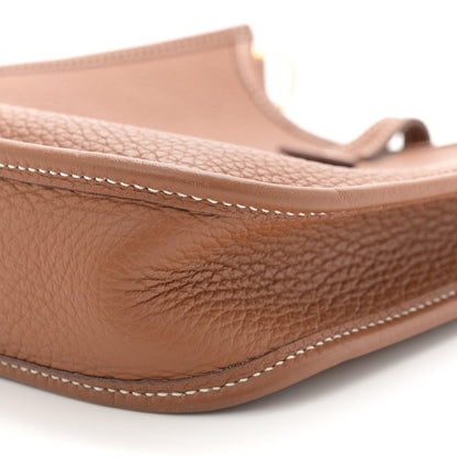 Hermes Taurillon Clemence Evelyne TPM Gold 11 of 11
