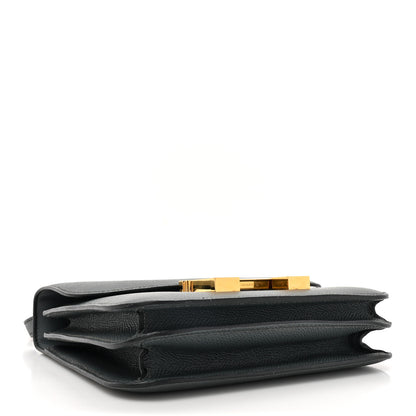 Hermes Epsom Constance 18 Bleu Orage 4 of 17