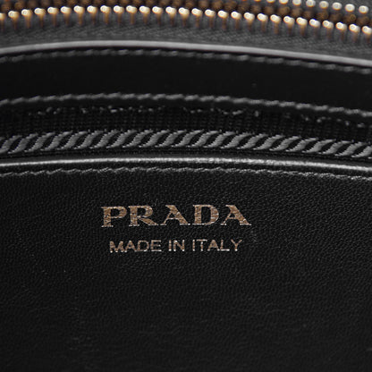 Prada Saffiano City Calfskin Esplanade Tote Black 6 of 10
