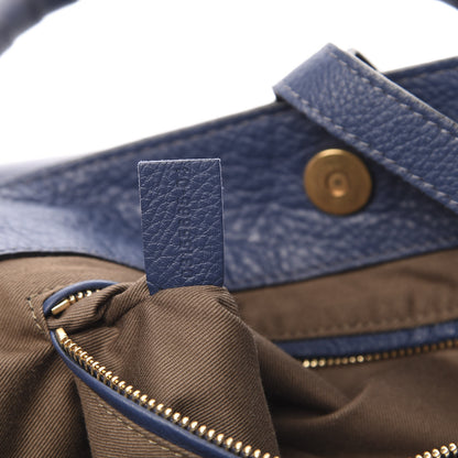 Chloe Calfskin Large New Marcie Tote Royal Navy 7 of 11