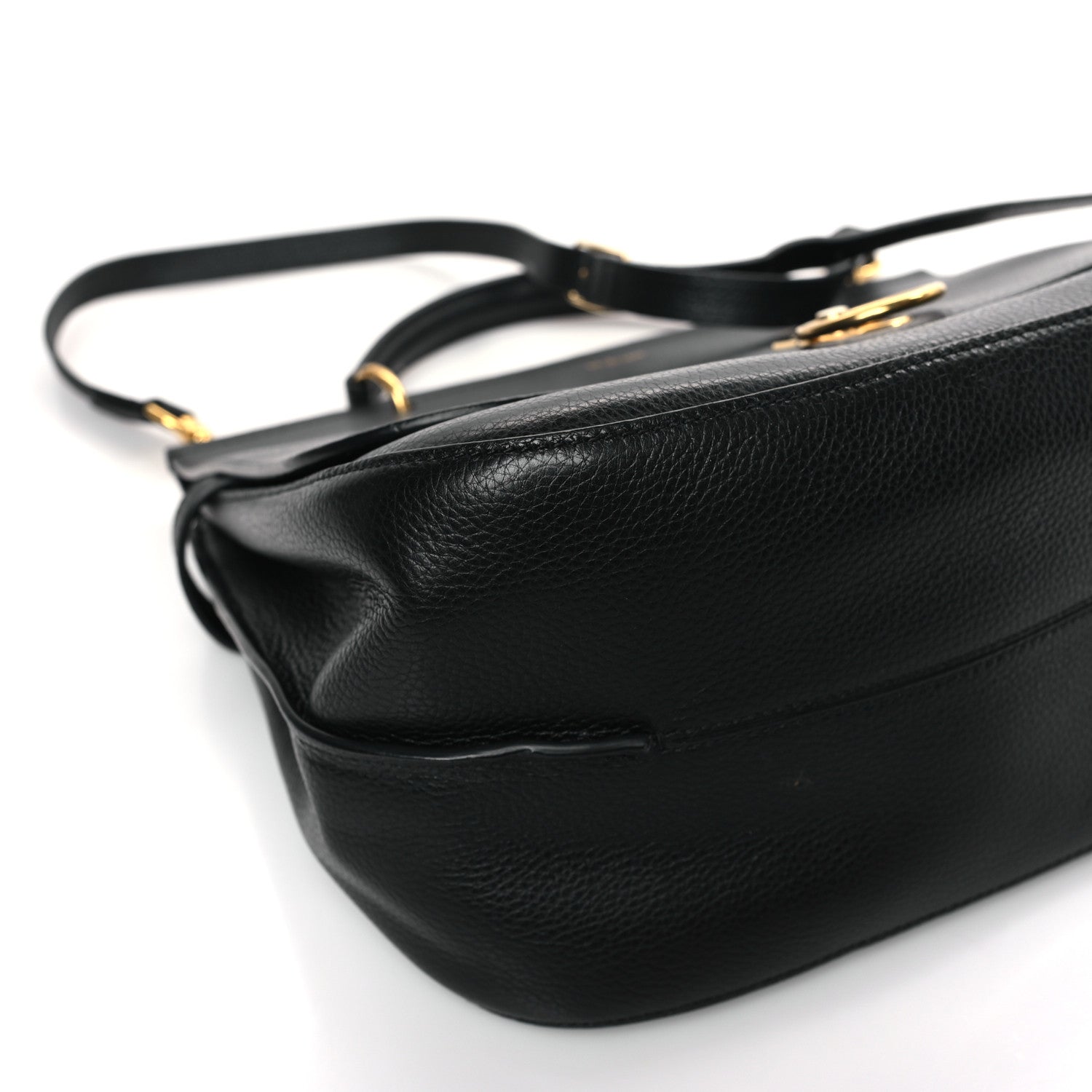 Mulberry Natural Grain Leather Amberley Satchel Chocolate 6 of 7