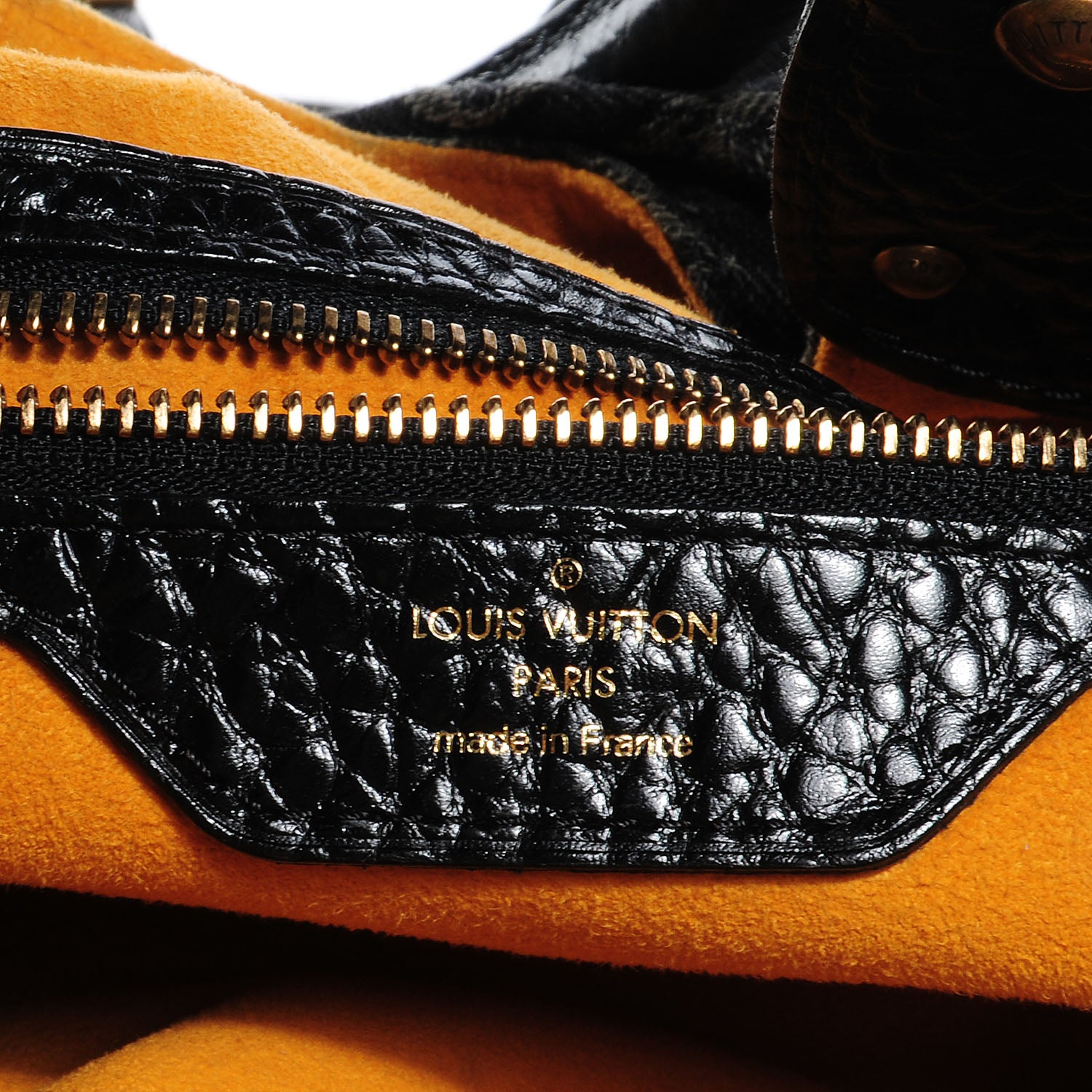 Louis Vuitton Denim Mahina XL Black 6 of 7