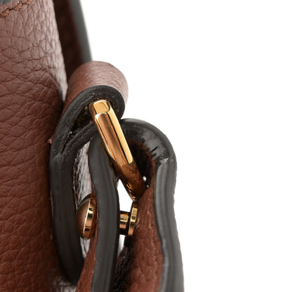 Burberry Calfskin Vintage Check Note Crossbody Bag Tan 11 of 11