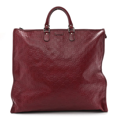 Gucci Guccissima XL Tote Red 1 of 10